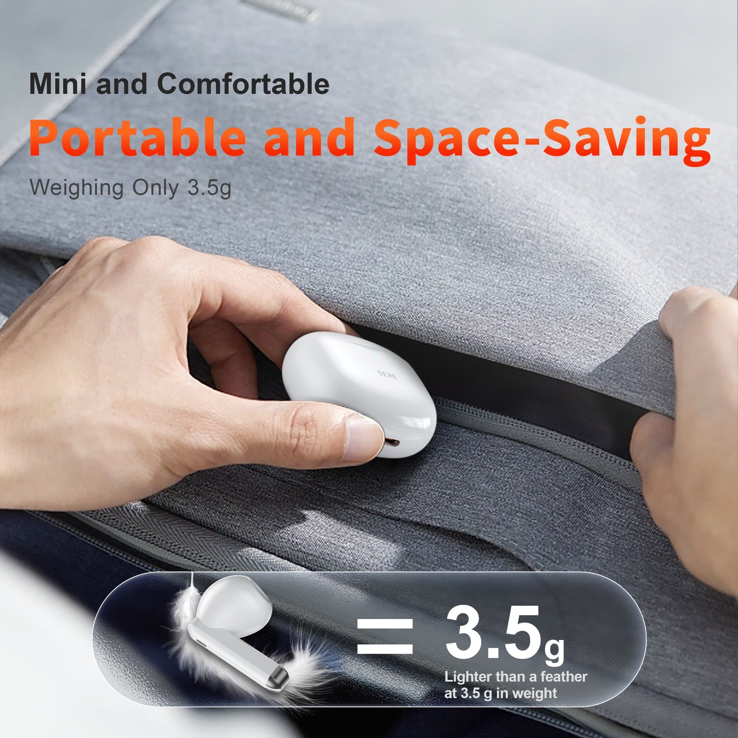 TWS In-Ear Bluetooth-Kopfhörer – Kabellose Ohrhörer mit HiFi-Sound & Mikrofon