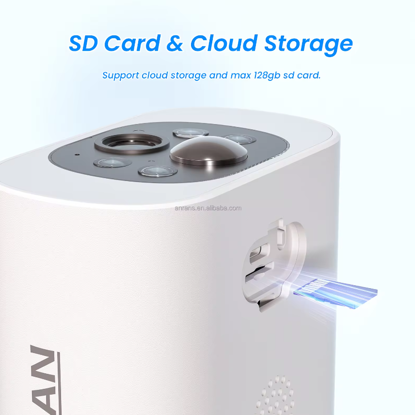 Anran Solarbetriebene 3MP Sicherheitskamera WLAN, PIR, Nachtsicht