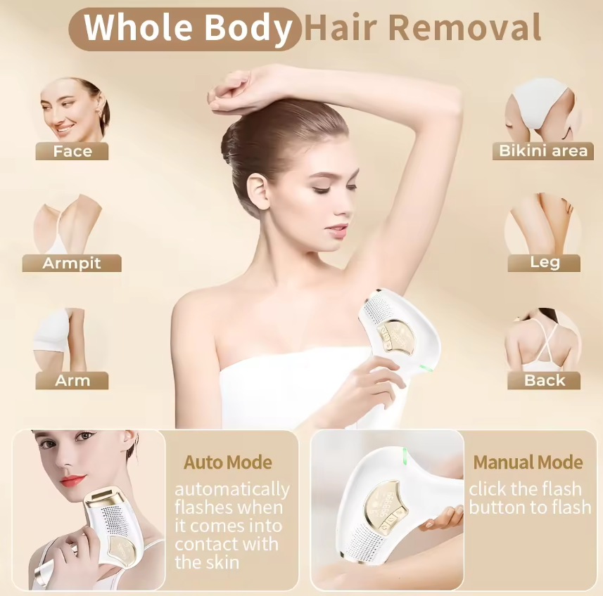 2024 Laser Haarentfernung mit Eiskühlungs dauerhaft Hair Removal