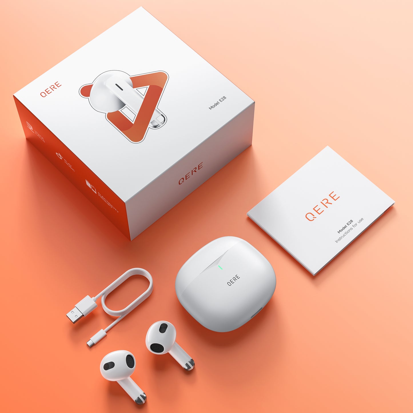 TWS In-Ear Bluetooth-Kopfhörer – Kabellose Ohrhörer mit HiFi-Sound & Mikrofon